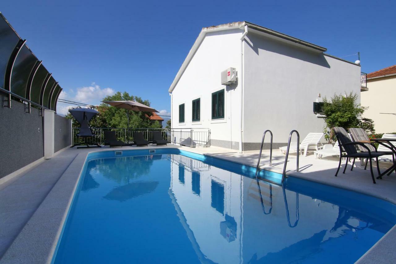 Villa Luxury House With Pool à Trogir Extérieur photo